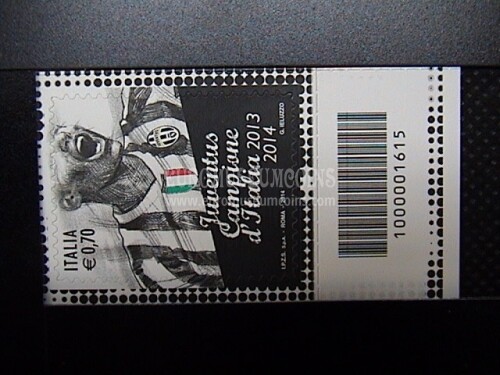 2014 Juventus 1v. codice a barre