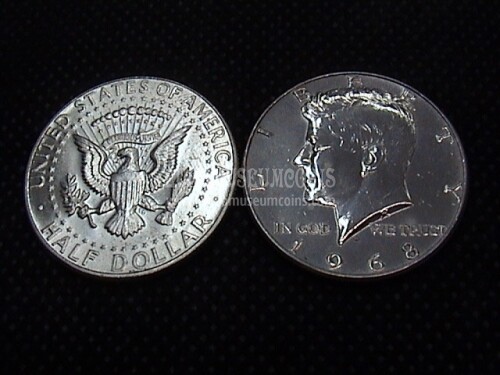 1968 Stati Uniti mezzo Dollaro Kennedy in argento FDC