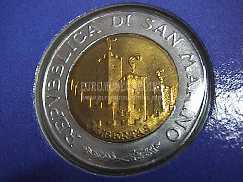 1993 San Marino 500 Lire 