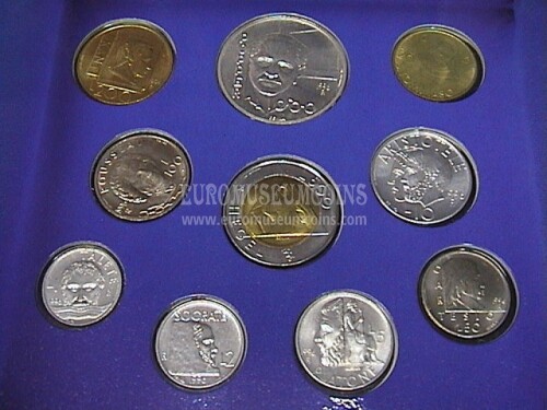 San Marino monete singole 1996