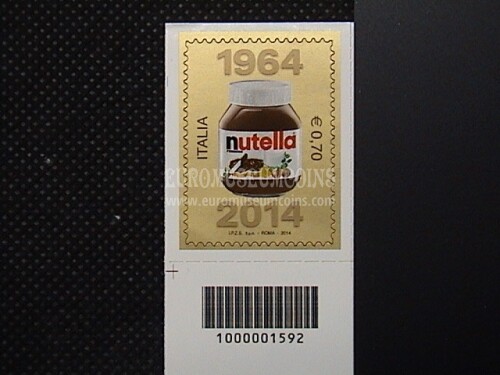 2014 Nutella ( Ferrero ) 1v. codice a barre
