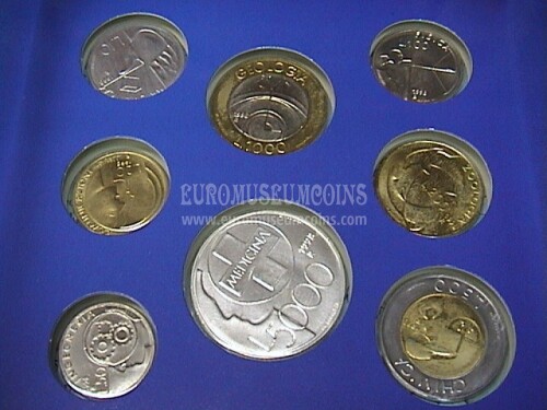 San Marino monete singole 1998