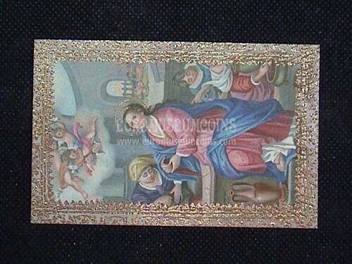 Santa Prassede Vergine e Martire santino n.254