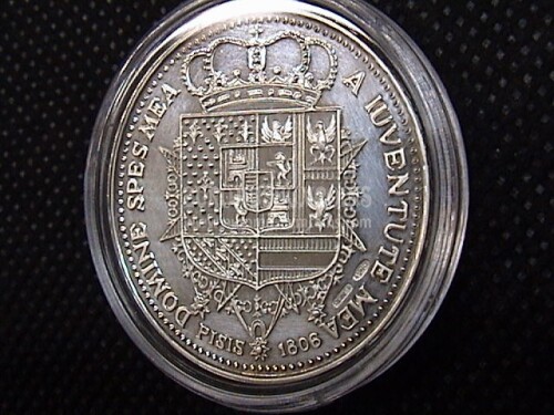 1806 Francescone da 10 Paoli medaglia