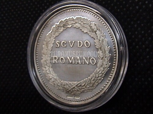 1799 Scudo da 100 Bajocchi Stato Pontificio - Repubblica Romana medaglia