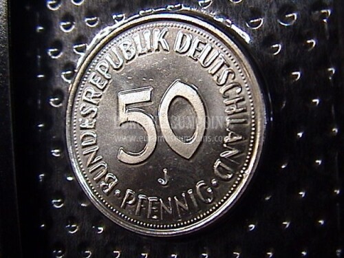 1979 Germania 50 Pfennig zecca J 