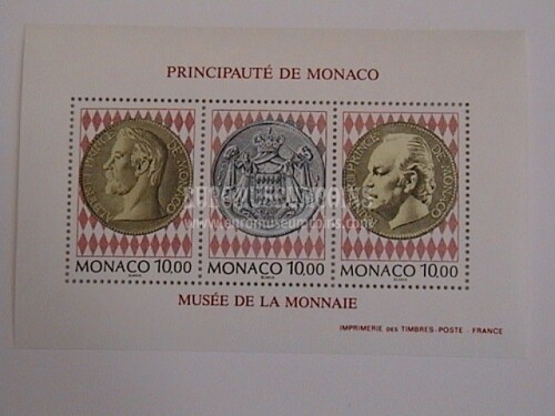 1994 Monaco Museo Postale Cod.Un.BF64