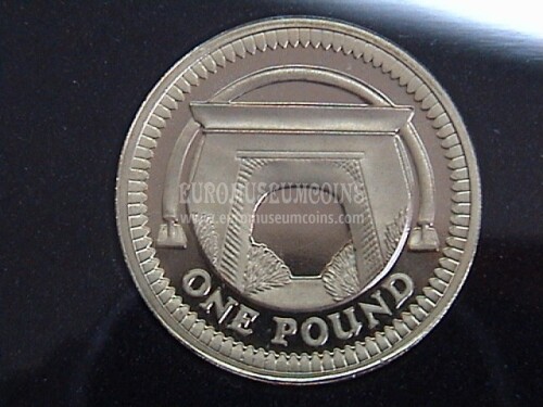 2006 Gran Bretagna moneta da 1 Pound proof 