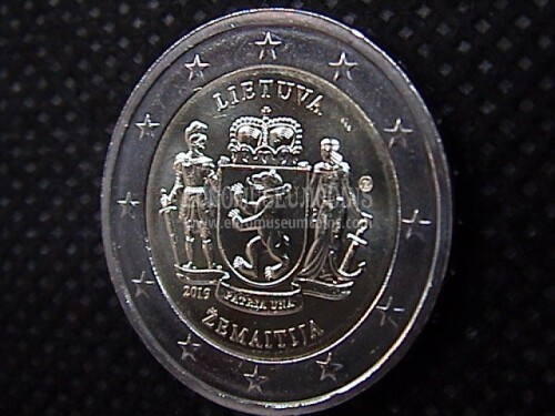 Lituania 2019 Samogizia 2 Euro commemorativo