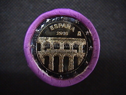 Spagna 2016 UNESCO Segovia 2 Euro commemorativo