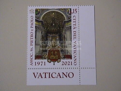 2021 Vaticano Associazione SS. Pietro e Paolo 1v