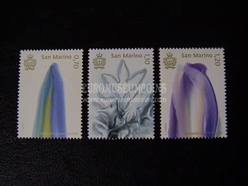 2021 serie francobolli San Marino bicentenario omeopatia 3v