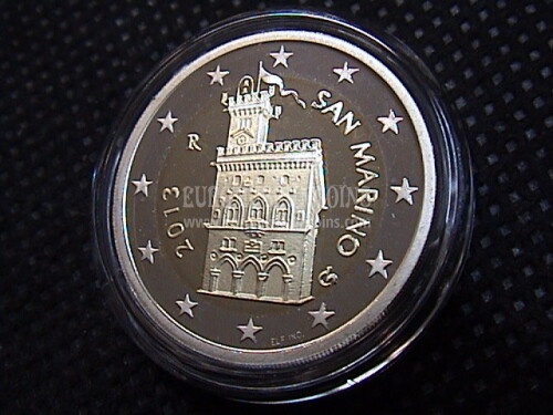 2013 San Marino 2 Euro FS proof