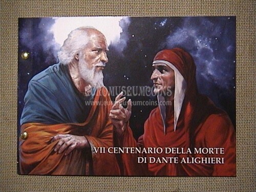 2021 Vaticano Dante Alighieri busta filatelico numismatica