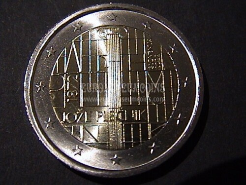 Slovenia 2022 150° Plecnik 2 Euro commemorativo