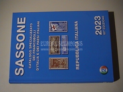 2023 Catalogo Sassone specializzato Volume 2 francobolli Repubblica italiana