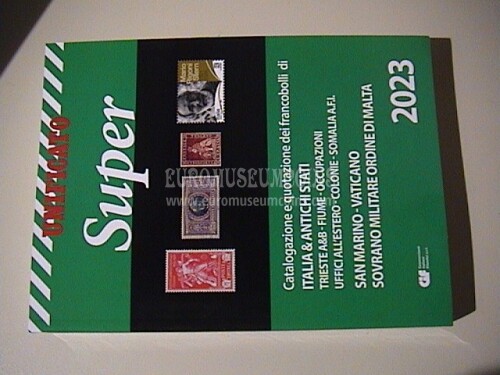 2023 Catalogo Unificato Super francobolli area italiana