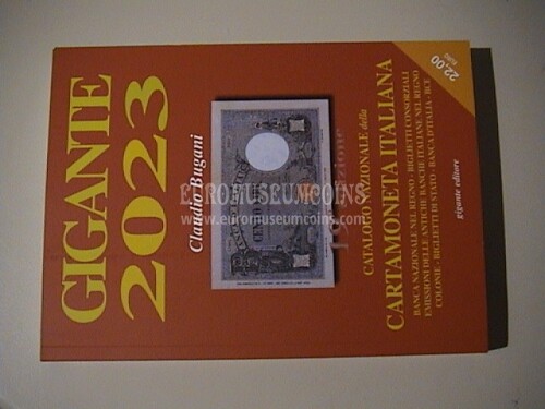 2023 Catalogo Gigante cartamoneta italiana