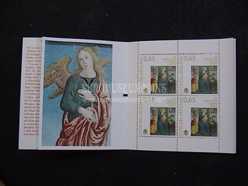 2009 Vaticano Natale Angelo di sinistra verde Libretto