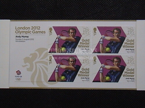 2012 Gran Bretagna Medaglie d' oro Olimpiadi di Londra Quartina 16 Tennis