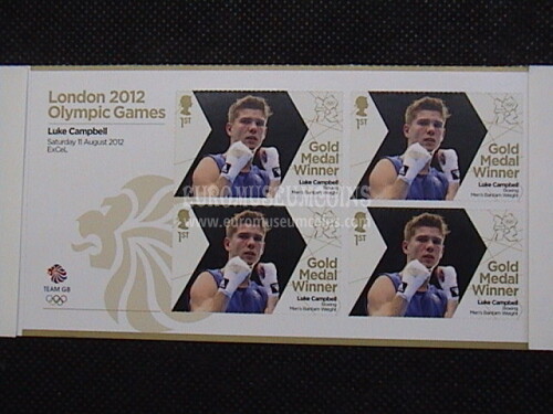 2012 Gran Bretagna Medaglie d' oro Olimpiadi di Londra Quartina 28 Boxe