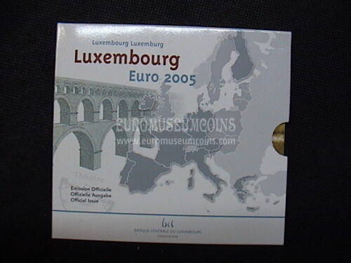 2005 Lussemburgo divisionale FDC in confezione ufficiale