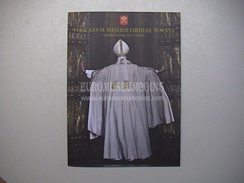 2016 Vaticano Folder Canonizzazione Giubileo apertura Porta Santa