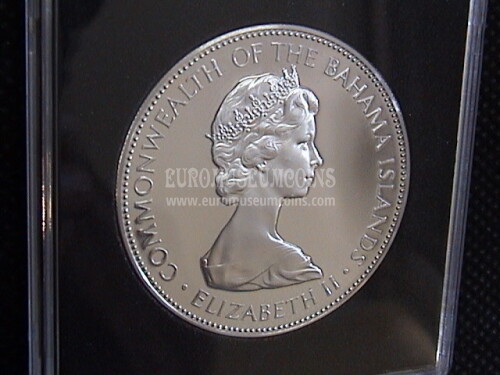 1973 Bahamas 5 dollari Regina Elisabetta