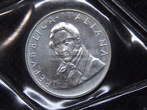 1985 Italia 500 Lire FDC argento Alessandro Manzoni