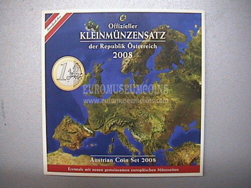 2008 Austria divisionale FDC  in confezione ufficiale