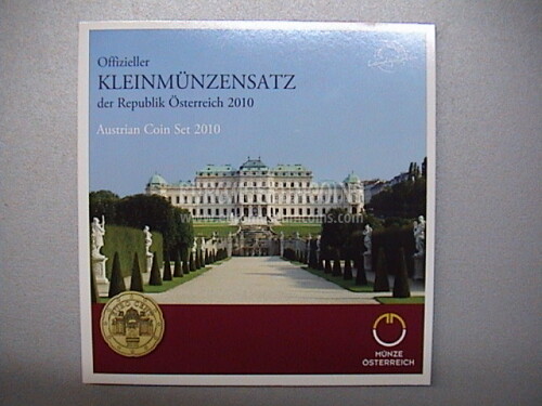 2010 Austria divisionale FDC  in confezione ufficiale