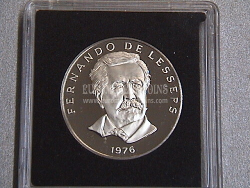 1976 Panama 50 centesimi di Balboa Fernando de Lesseps 