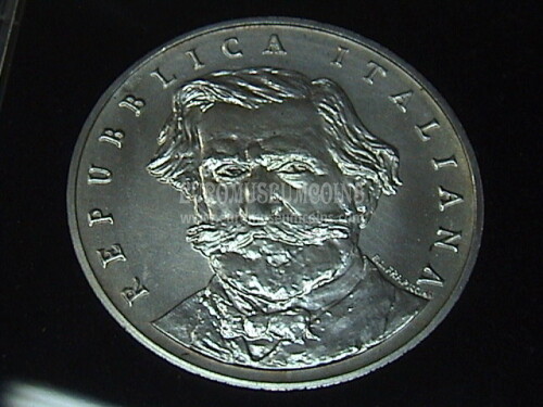 2001 Italia 1000 Lire FDC argento Giuseppe Verdi
