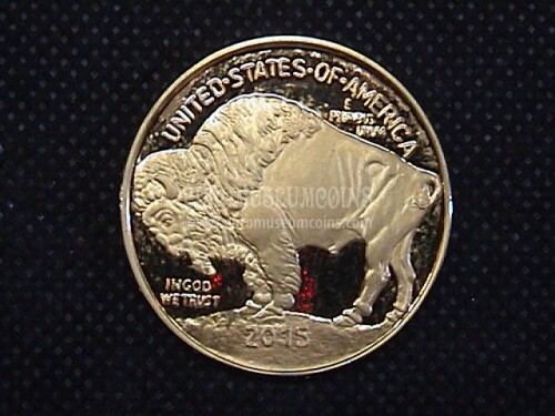 2015 Stati Uniti d'America medaglia Bufalo