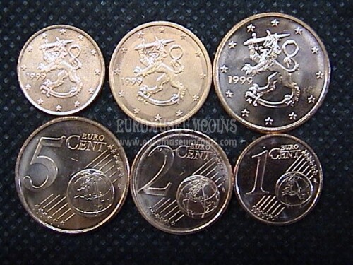 1999 tris centesimi di euro Finlandia