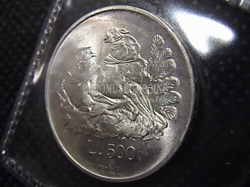1974 San Marino 500 Lire Famiglia in argento