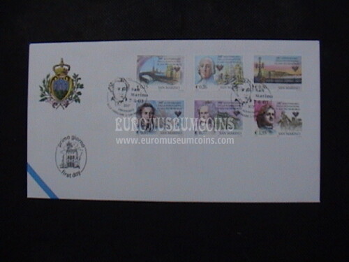 2003 FDC San Pietroburgo San Marino
