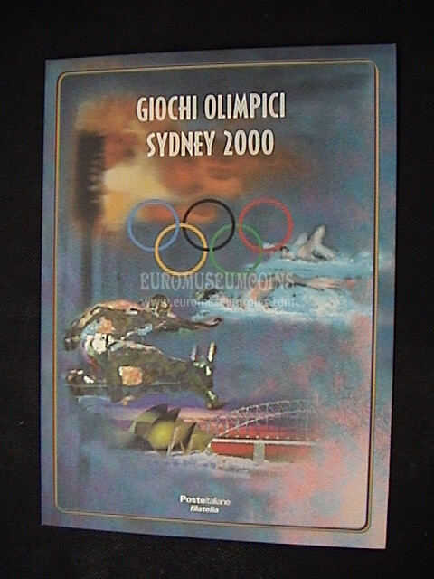 2000 Italia Folder Giochi Olimpici Sidney