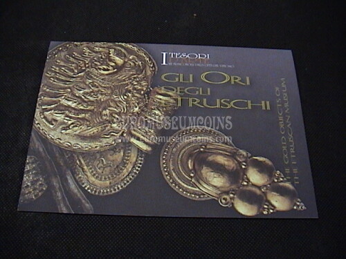 2001 Folder Vaticano Gli Ori degli Etruschi