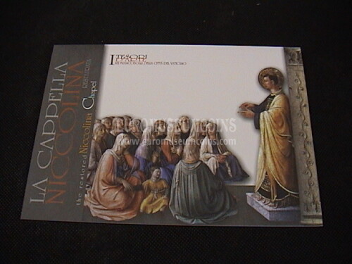 2003 Folder Vaticano La Cappella Niccolina