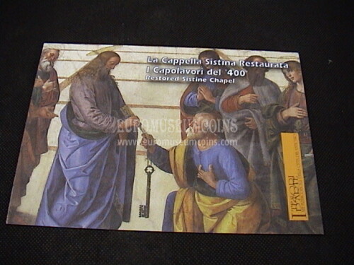 2000 Folder Vaticano La Cappella Sistina