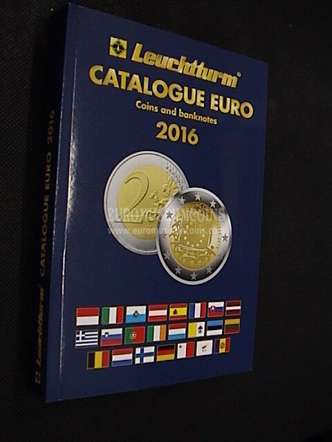 2016 Catalogo EURO Leuchtturm Coins and Banknotes