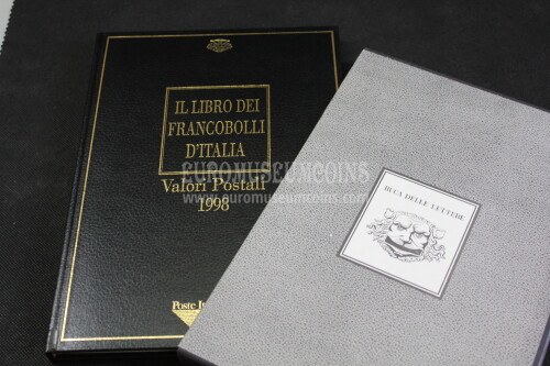 1998 LIBRO ANNUALE FRANCOBOLLI ITALIA