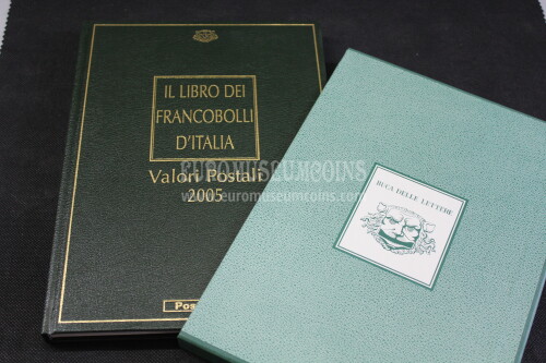 2005 LIBRO ANNUALE FRANCOBOLLI ITALIA