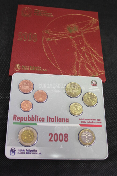 2008 Italia divisionale FDC in folder ufficiale