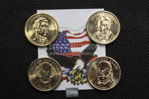 2008 Stati Uniti zecca D 4 dollari Presidenti