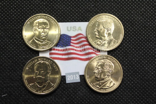 2013 Stati Uniti zecca D 4 dollari Presidenti