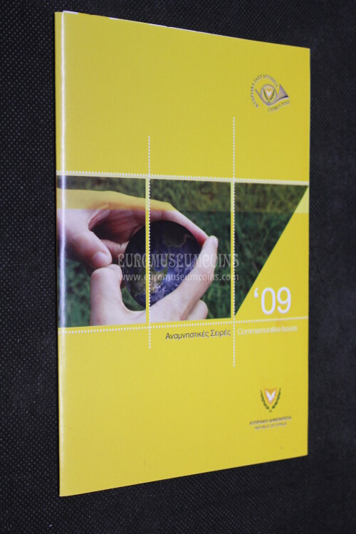 2009 Folder Annuale Francobolli Cipro