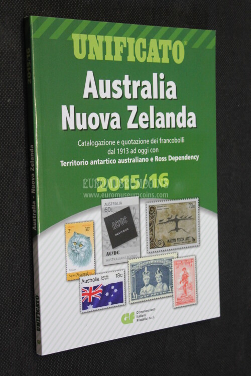 2015 - 2016 Australia Nuova Zelanda Catalogo Unificato francobolli