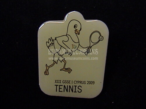 2009 Cipro Pin Giochi dei Piccoli Stati Tennis